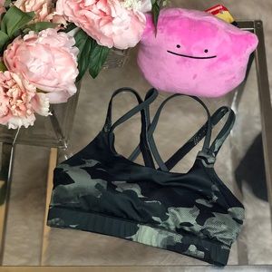 Camo Padded Sports Bra